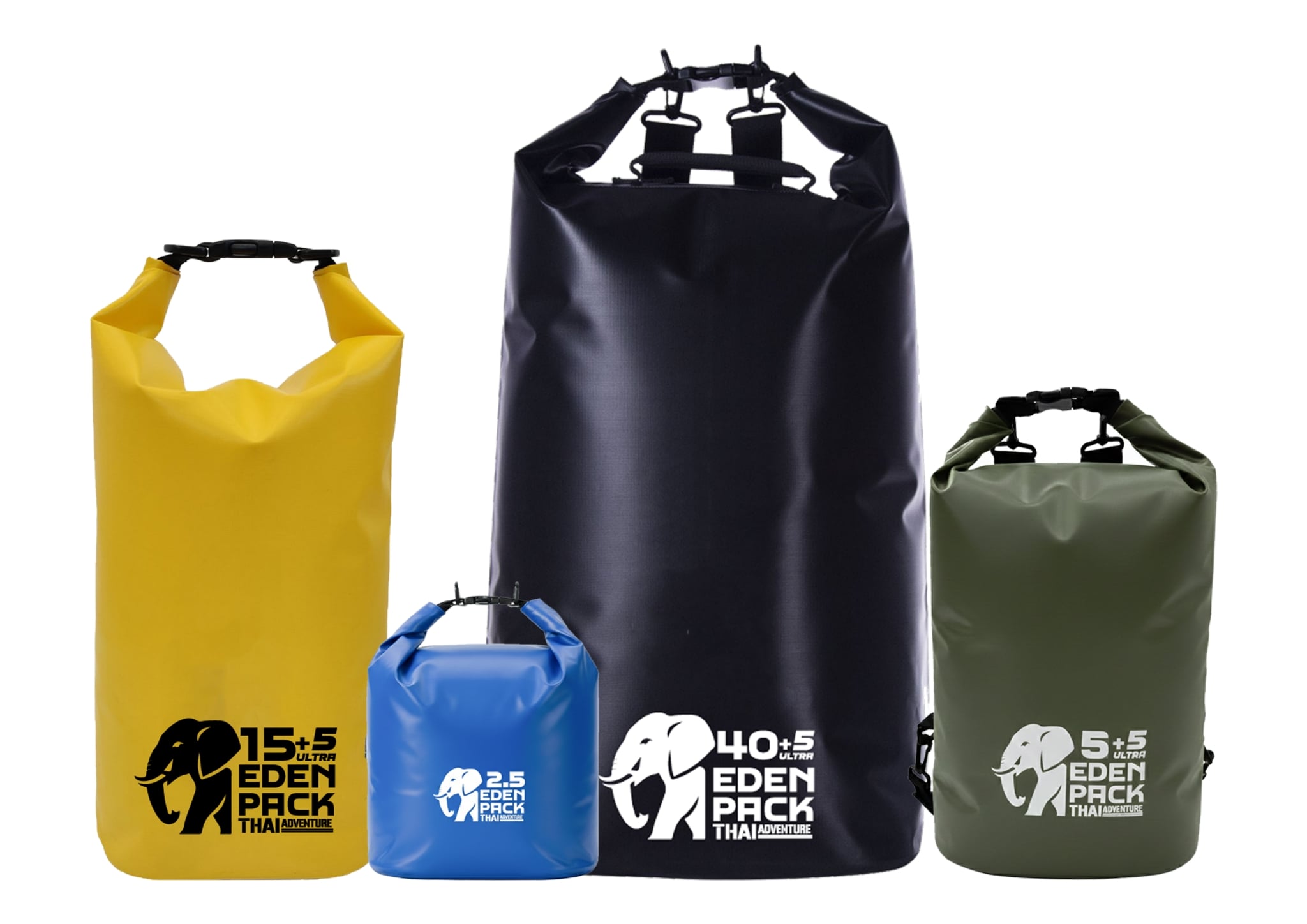 กระเป๋ากันน้ำ THAI ADVENTURE รุ่น EDEN PACK 5 ลิตร สีเขียว_3